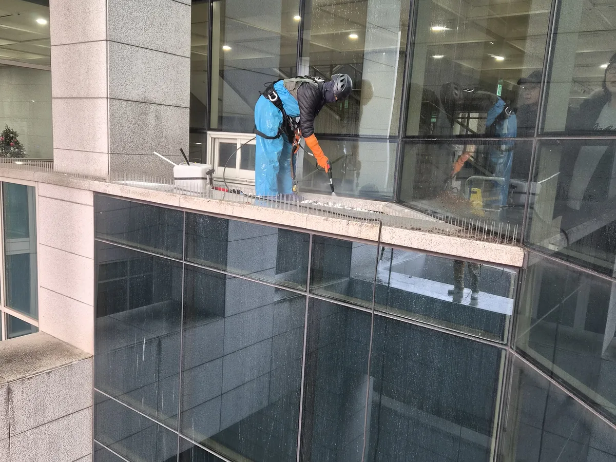 대덕구 갈전동 건물 복도·대기 동선 야간 위생청소 사례 - 행진크린