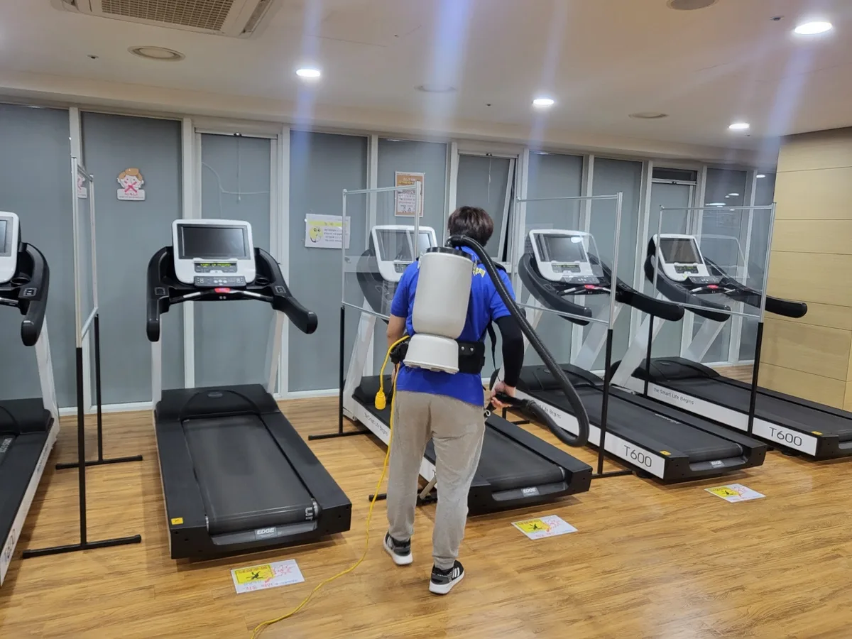 대덕구 용호동 헬스장 탕비실 직원 휴게공간 위생청소 사례 - 행진크린